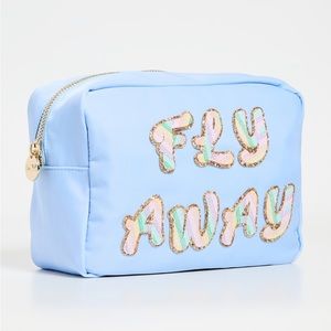 Stoney Clover Lane Periwinkle Fly Away Large Pouch